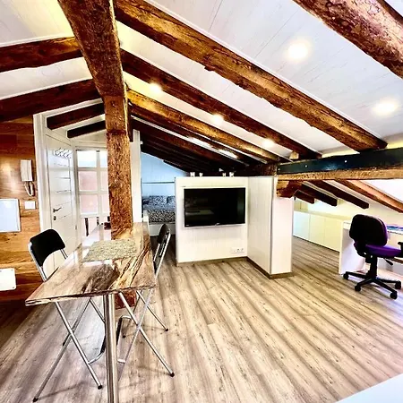 Cozy Attic In The Center Of Apartament